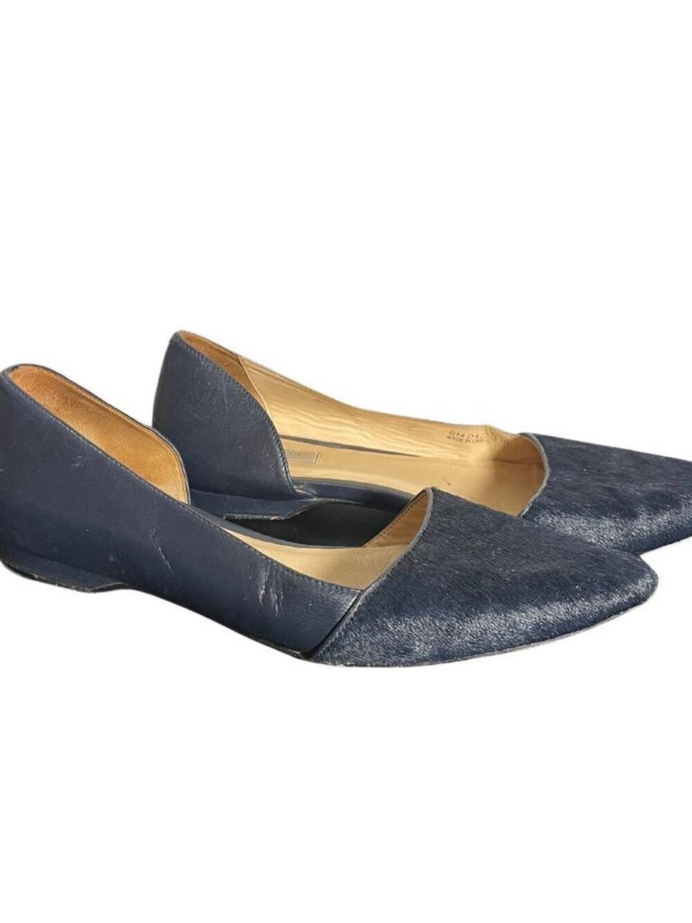 Cole Haan || Leather Navy Blue Flats || Size 7 - Picture 4 of 4